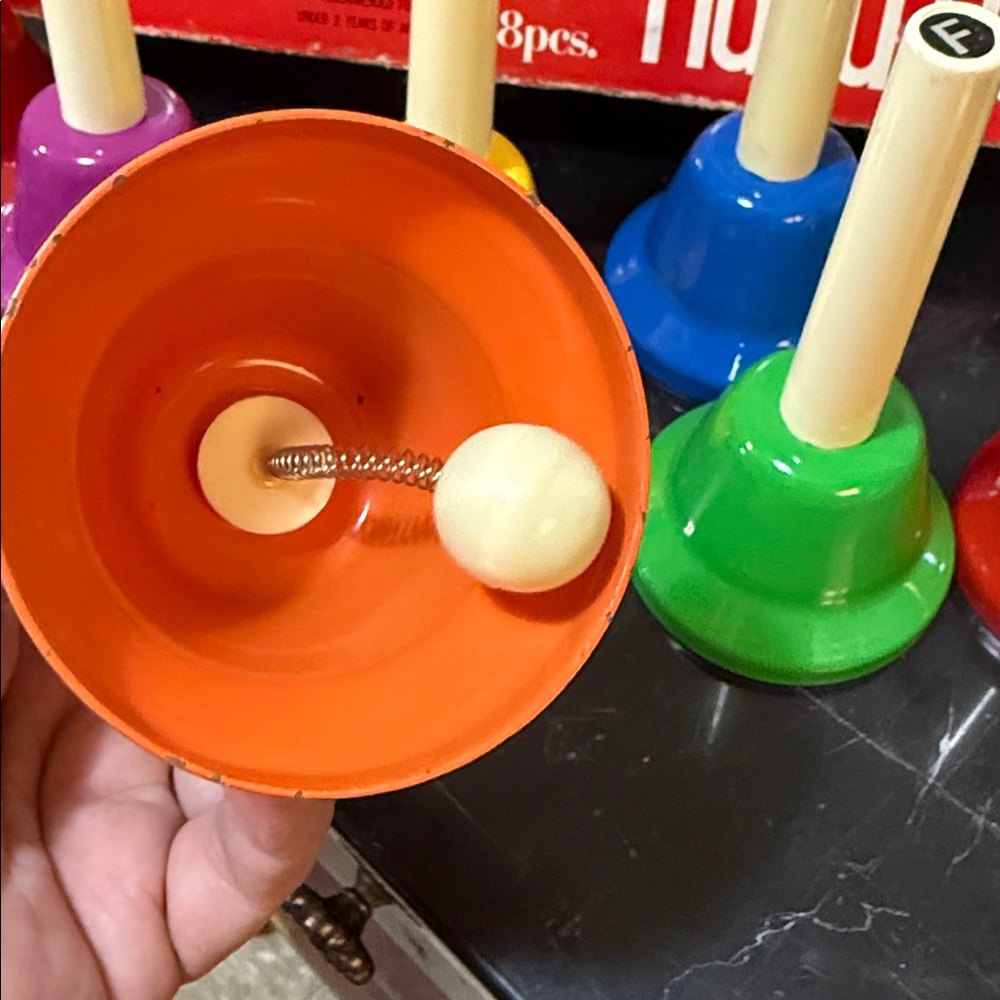 Colorful Hand Bell Set - Picture 6 of 7